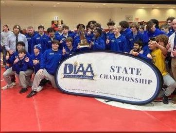 Sussex Central Wrestling Team snatches first title win since 2017